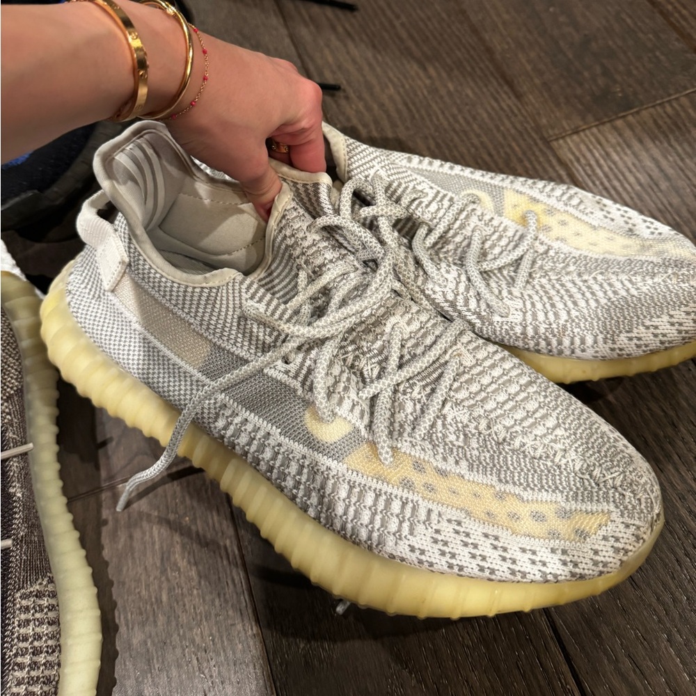 7 pairs of Yeezy 350s